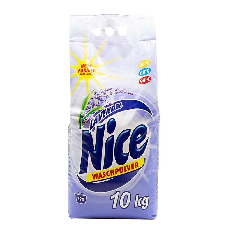 Порошок для прання NICE Lavender (125 прань) 10 кг